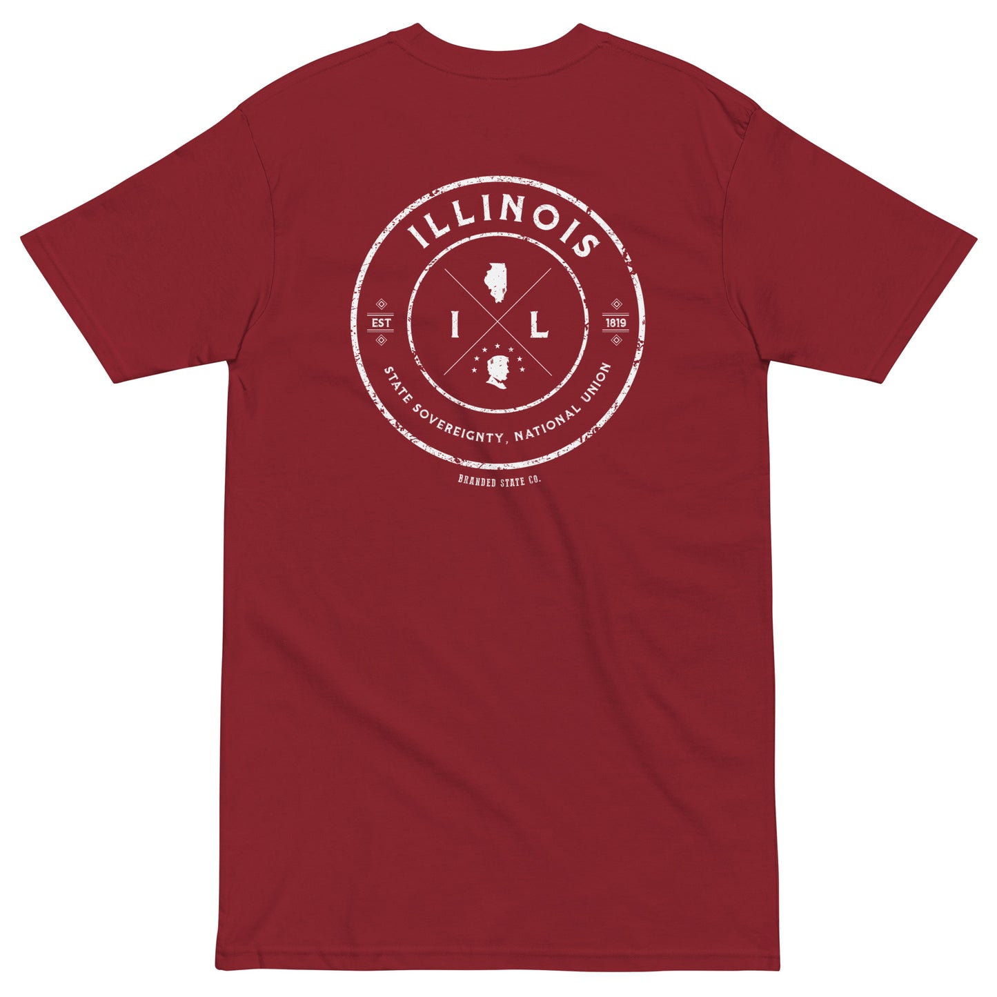 Illinois t-shirt with cool design
