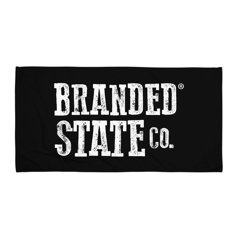 Branded State Beach Towel