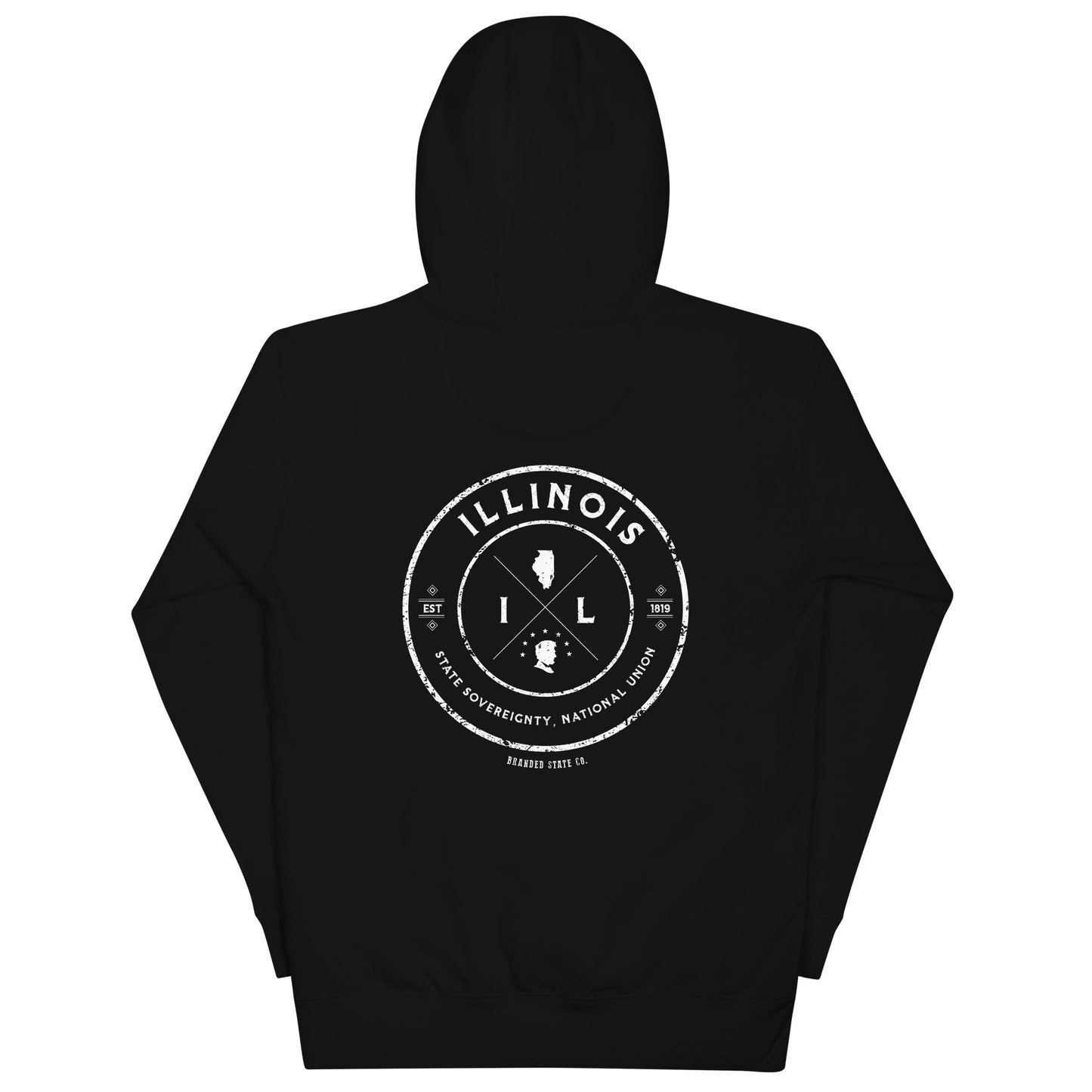 Illinois hoodie with cool design