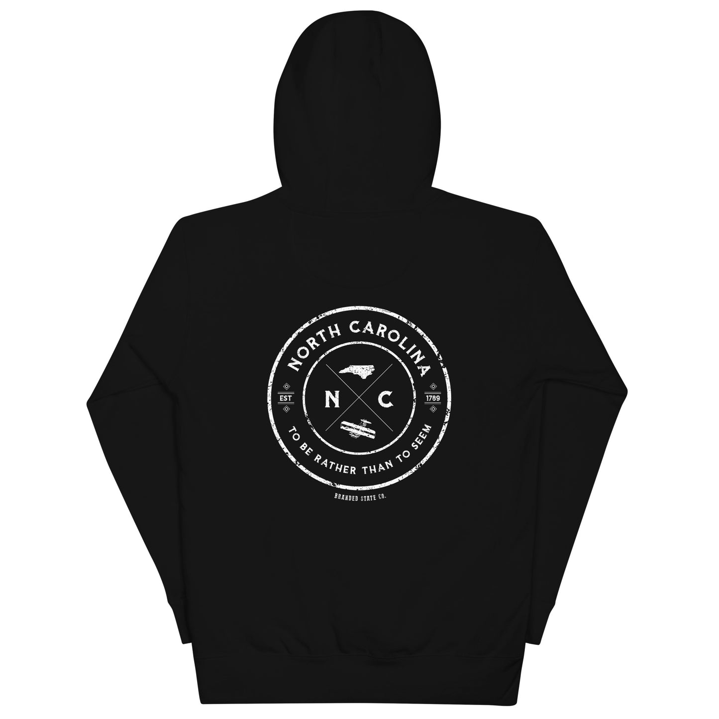 North Carolina hoodie with a cool design