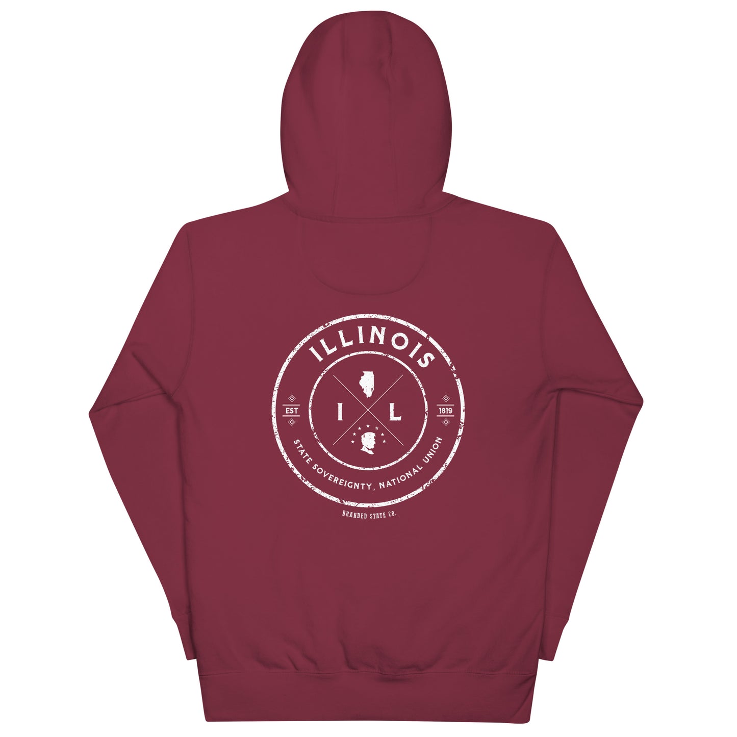 Illinois hoodie with cool design