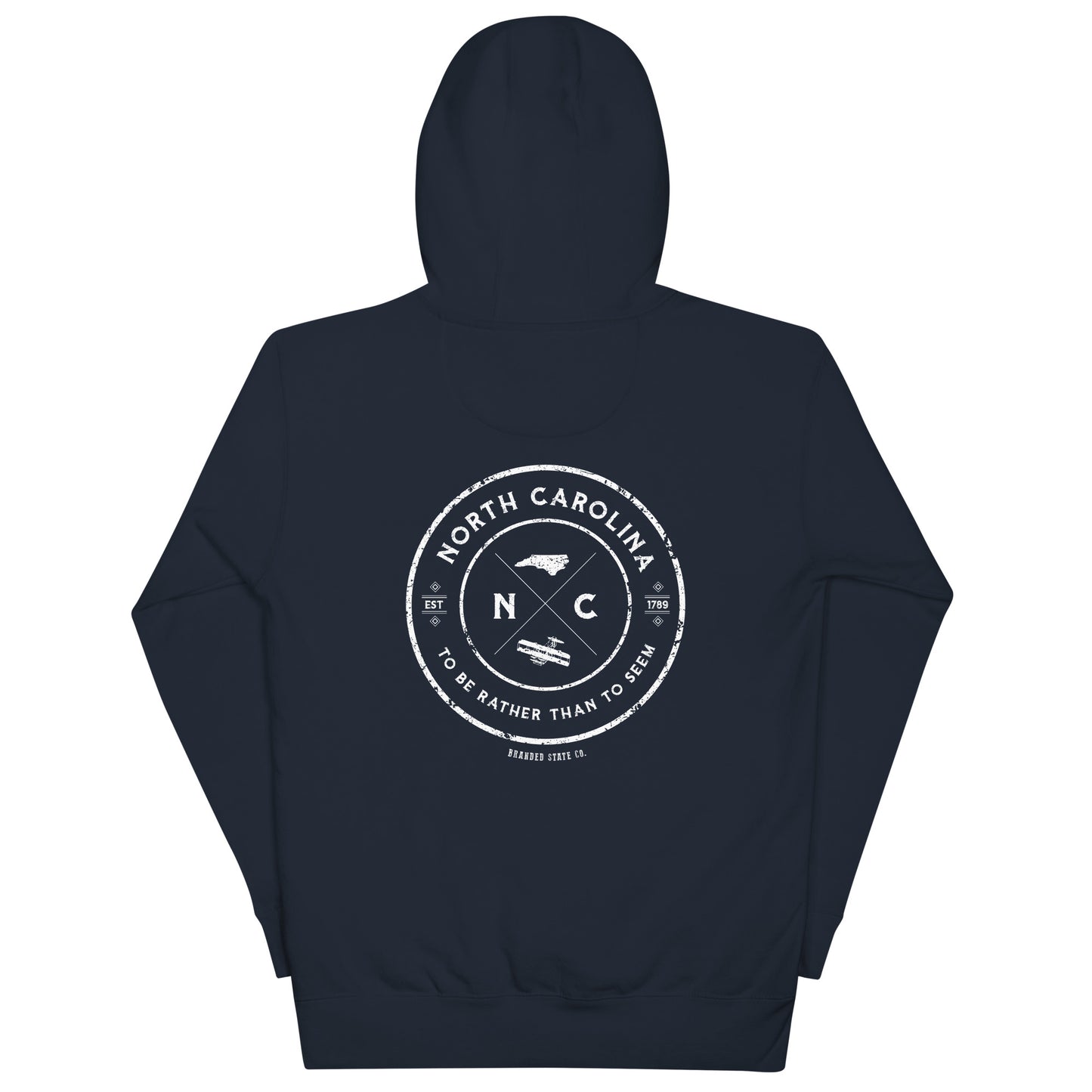 North Carolina hoodie with a cool design
