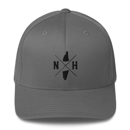 New Hampshire State Seal Flexfit Structured Twill Hat