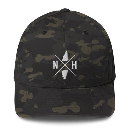 New Hampshire State Seal Flexfit Structured Twill Hat