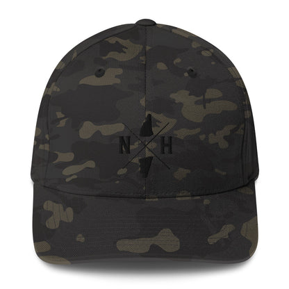 New Hampshire State Seal Flexfit Structured Twill Hat