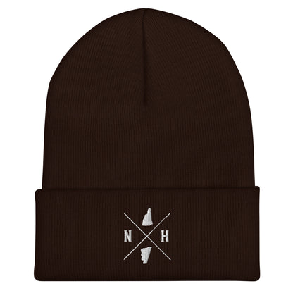 New Hampshire State Seal Cuffed Beanie