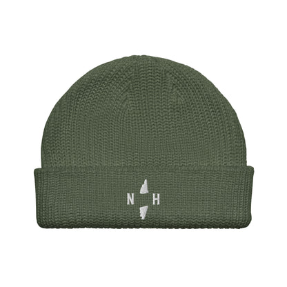 New Hampshire State Seal Fisherman Beanie