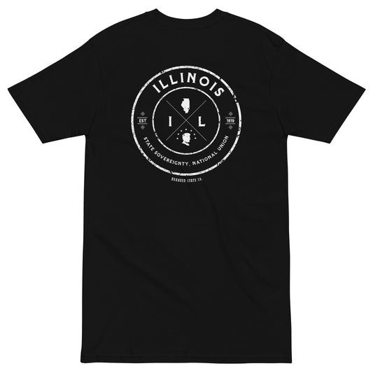 Illinois t-shirt with cool design