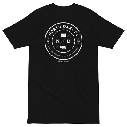 North Dakota t-shirt with cool design