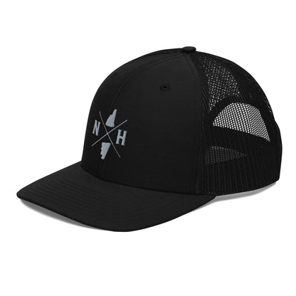 New Hampshire trucker hat with cool design