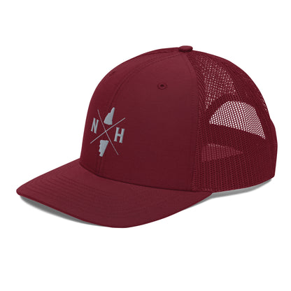 New Hampshire trucker hat with cool design