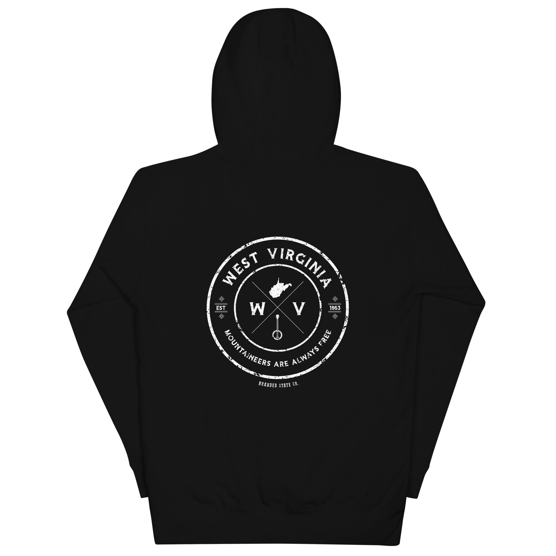 West Virginia hoodie with a cool design
