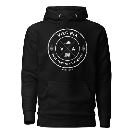 Virginia hoodie with a cool design
