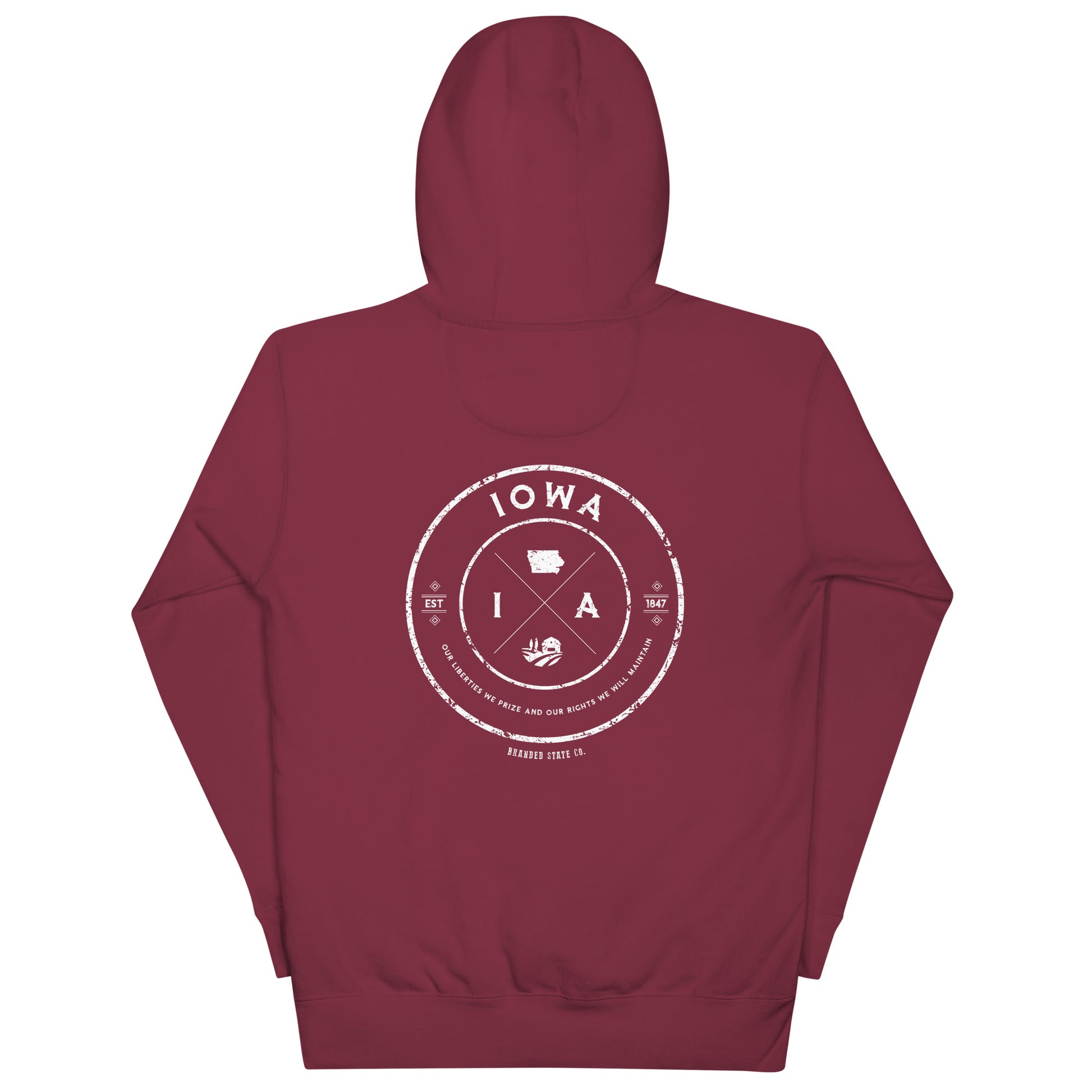 Iowa hoodie with cool design