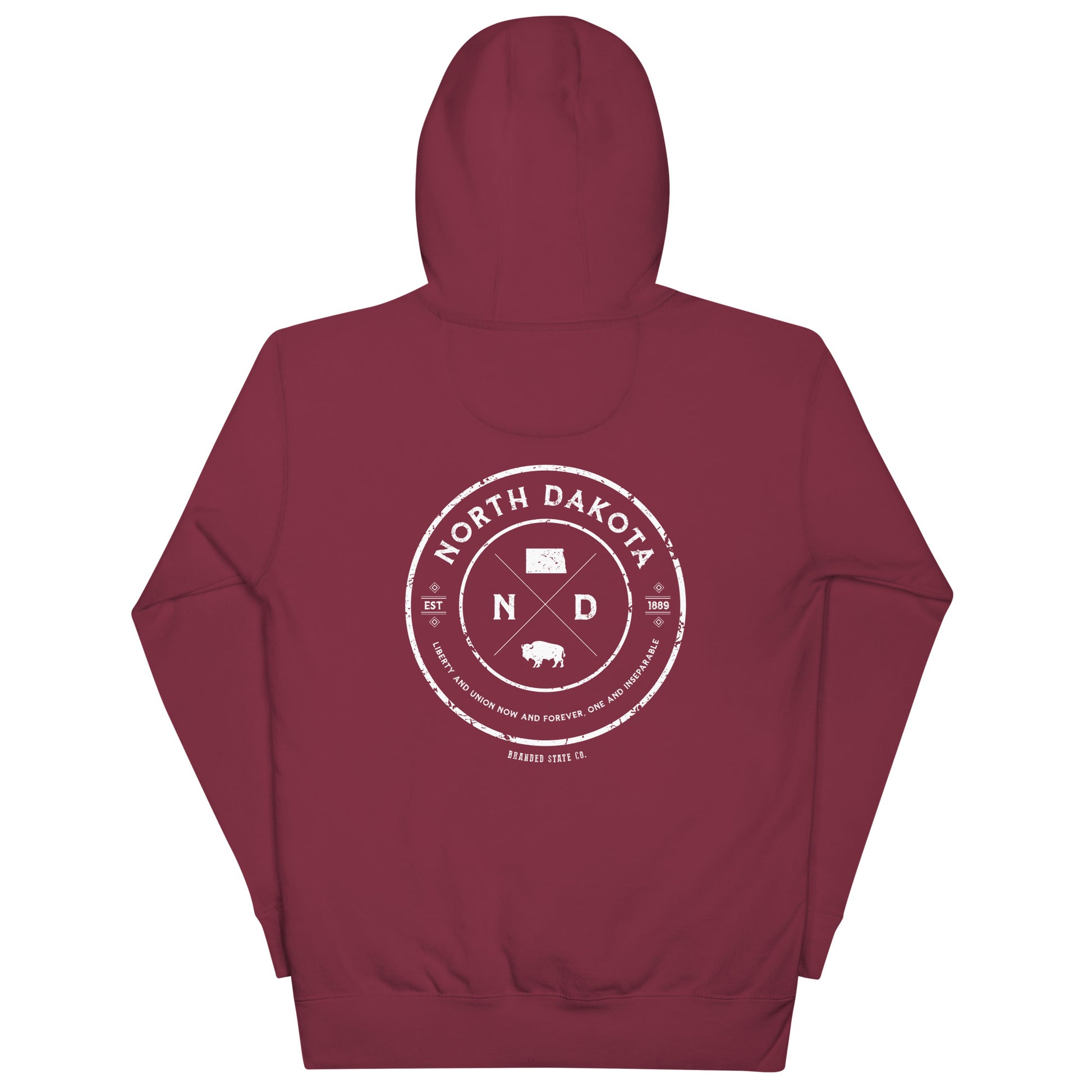 North Dakota hoodie with a cool design