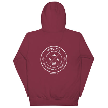 Virginia hoodie with a cool design