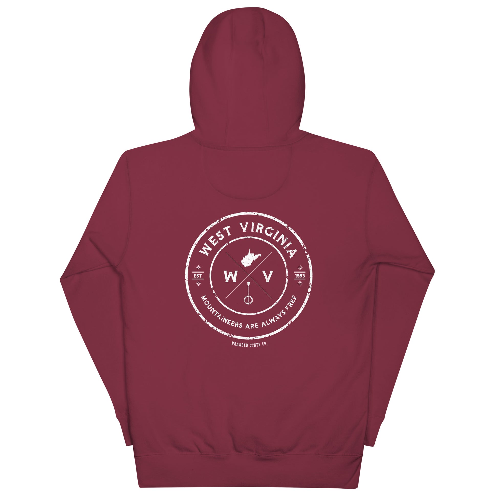 West Virginia hoodie with a cool design