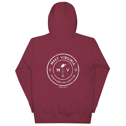 West Virginia hoodie with a cool design