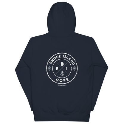 Rhode Island hoodie with a cool design