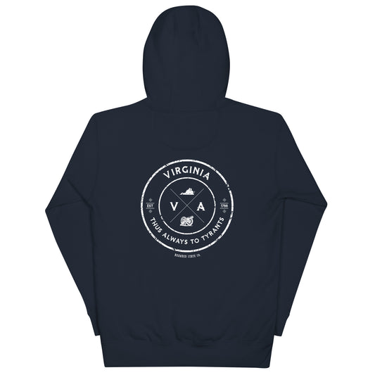 Virginia hoodie with a cool design