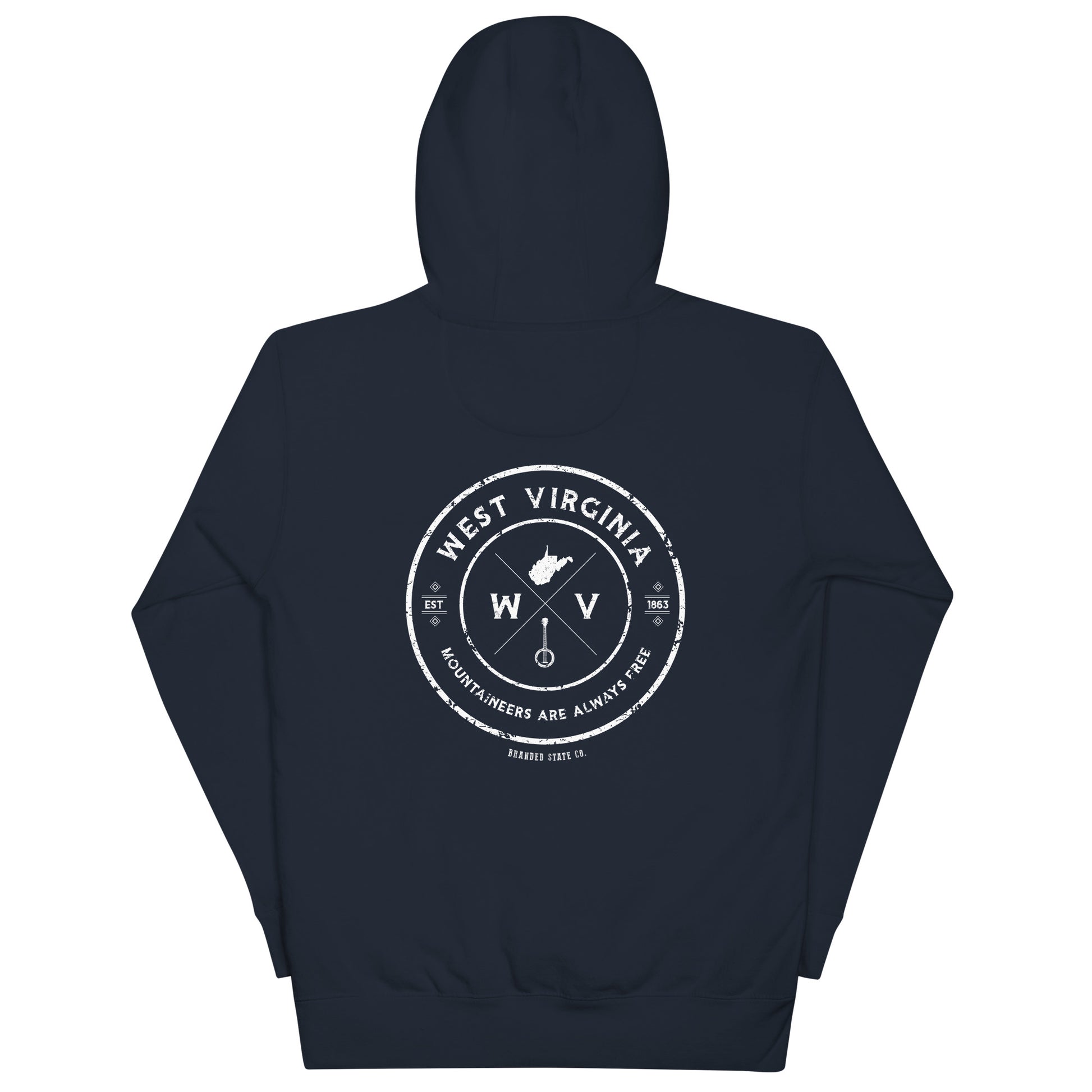 West Virginia hoodie with a cool design