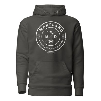 Maryland hoodie with cool design