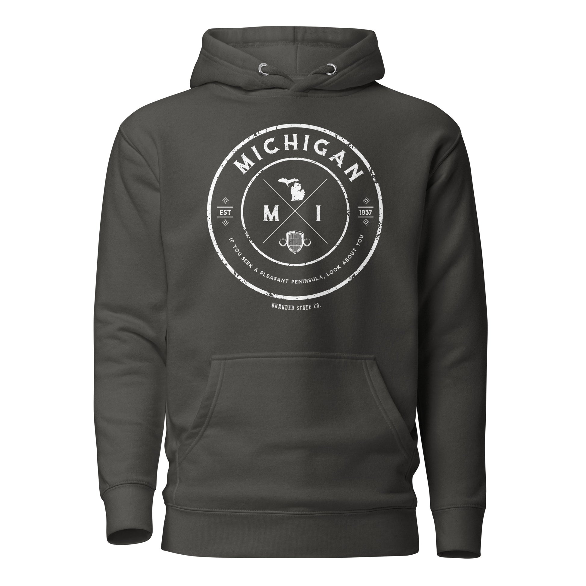 Michigan hoodie with cool design