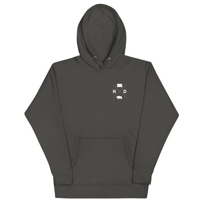 North Dakota hoodie with a cool design