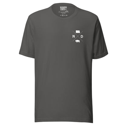 North Dakota t-shirt with cool design