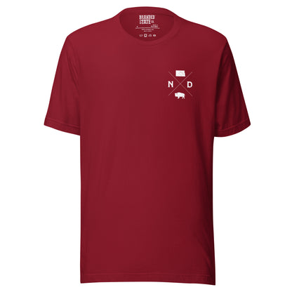 North Dakota t-shirt with cool design