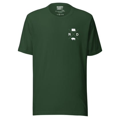 North Dakota t-shirt with cool design