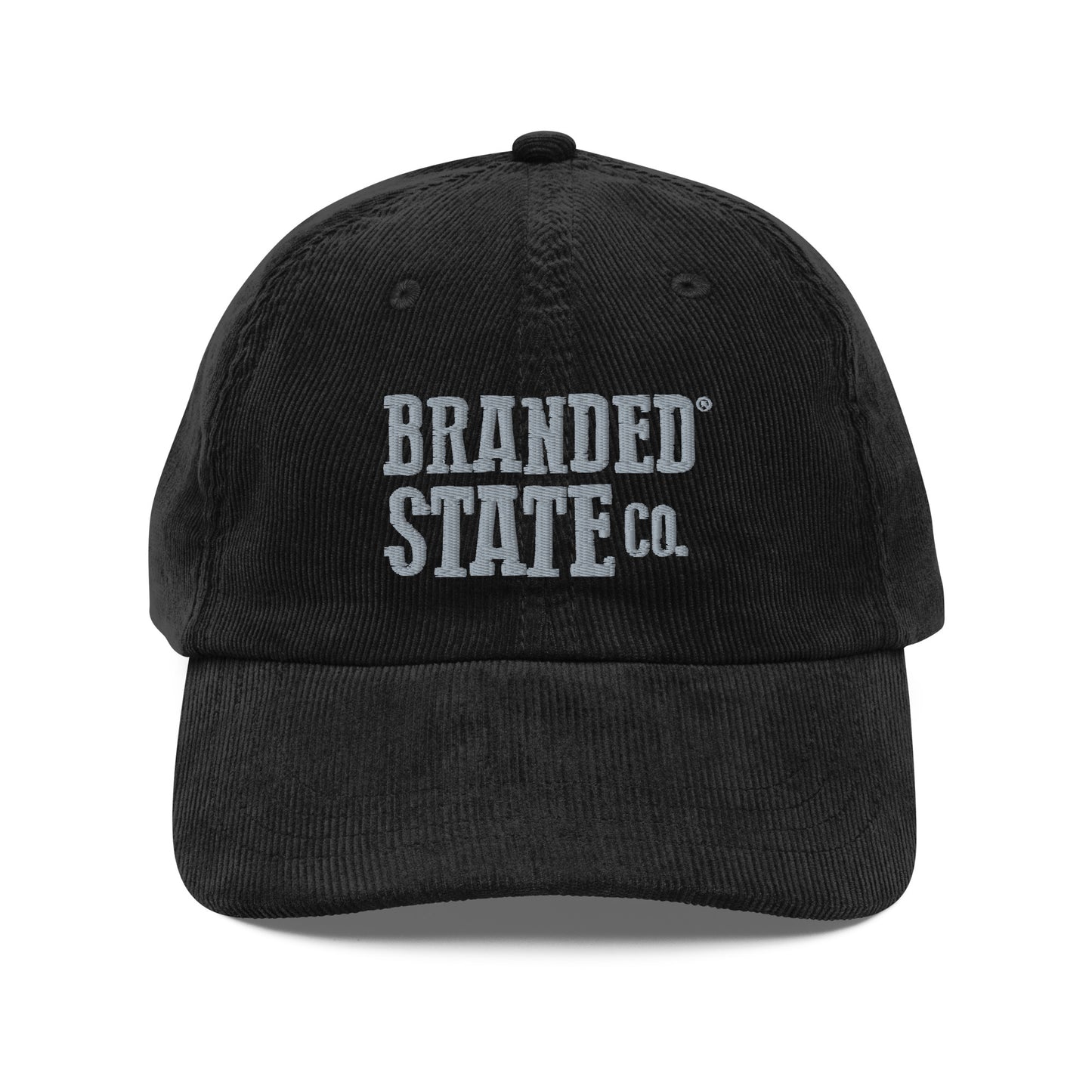 Branded State Vintage Unstructured Corduroy Hat