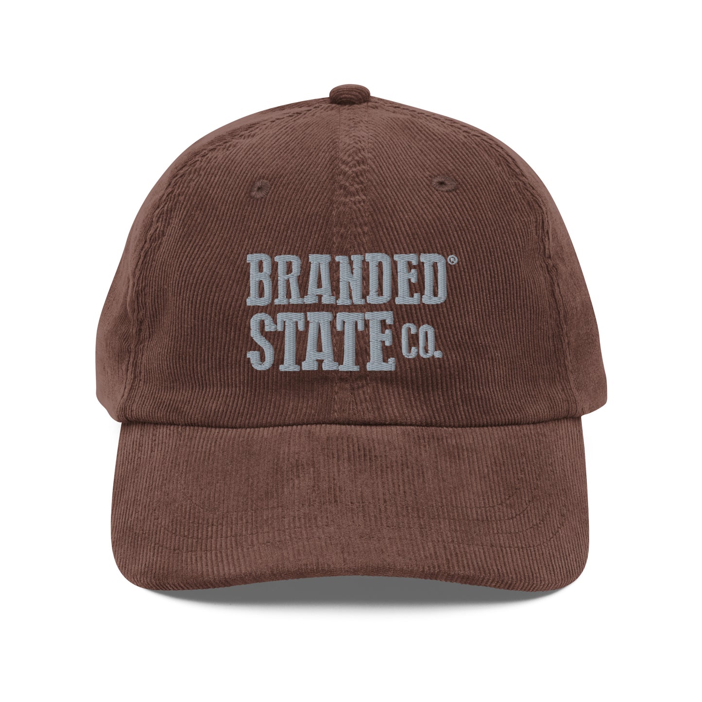 Branded State Vintage Unstructured Corduroy Hat