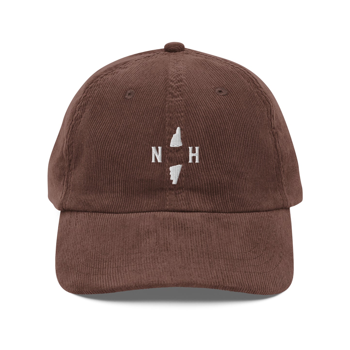 New Hampshire State Seal Vintage Corduroy Hat