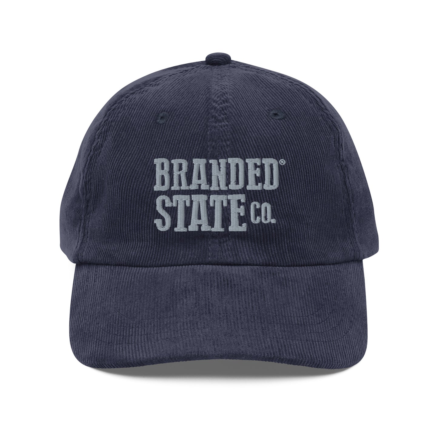 Branded State Vintage Unstructured Corduroy Hat