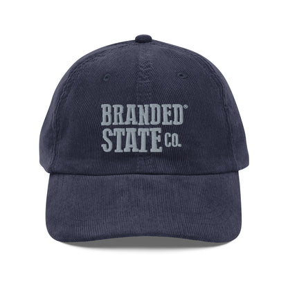 Branded State Vintage Unstructured Corduroy Hat