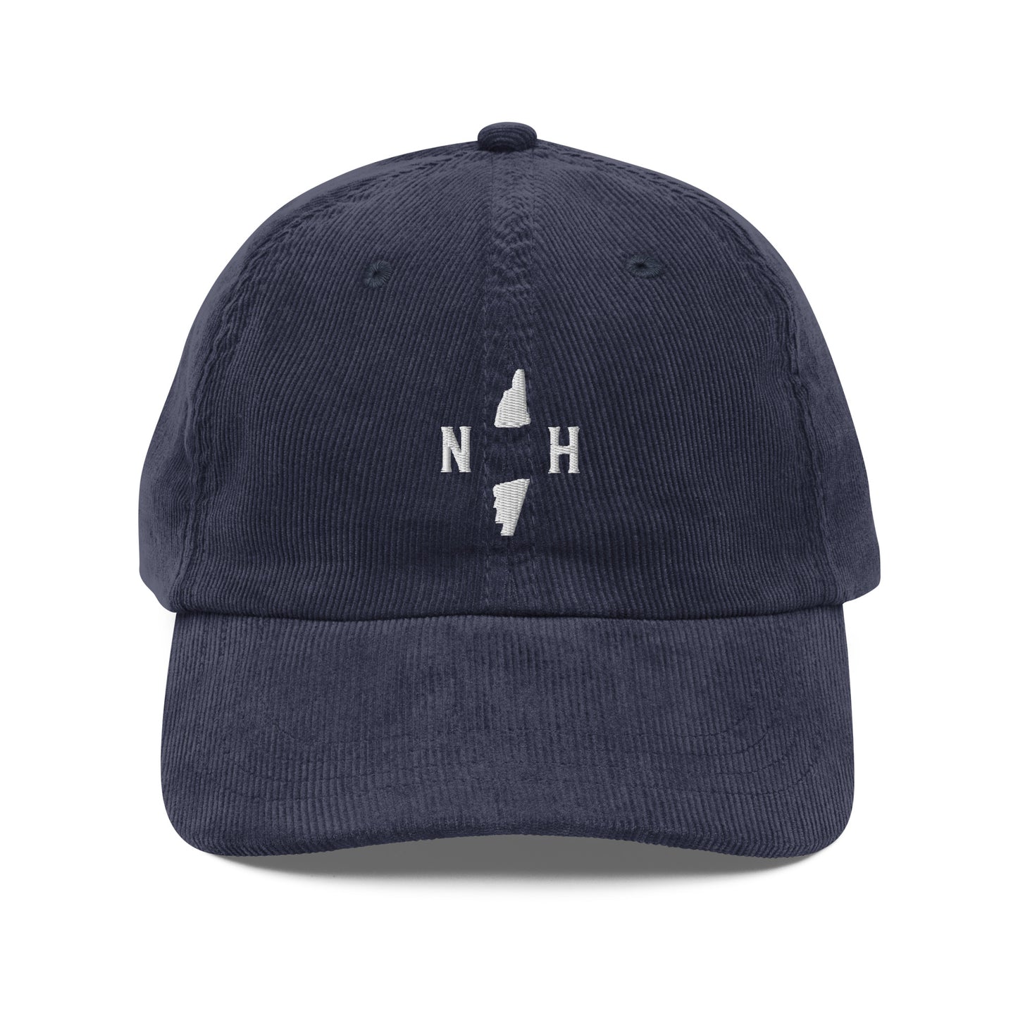 New Hampshire State Seal Vintage Corduroy Hat