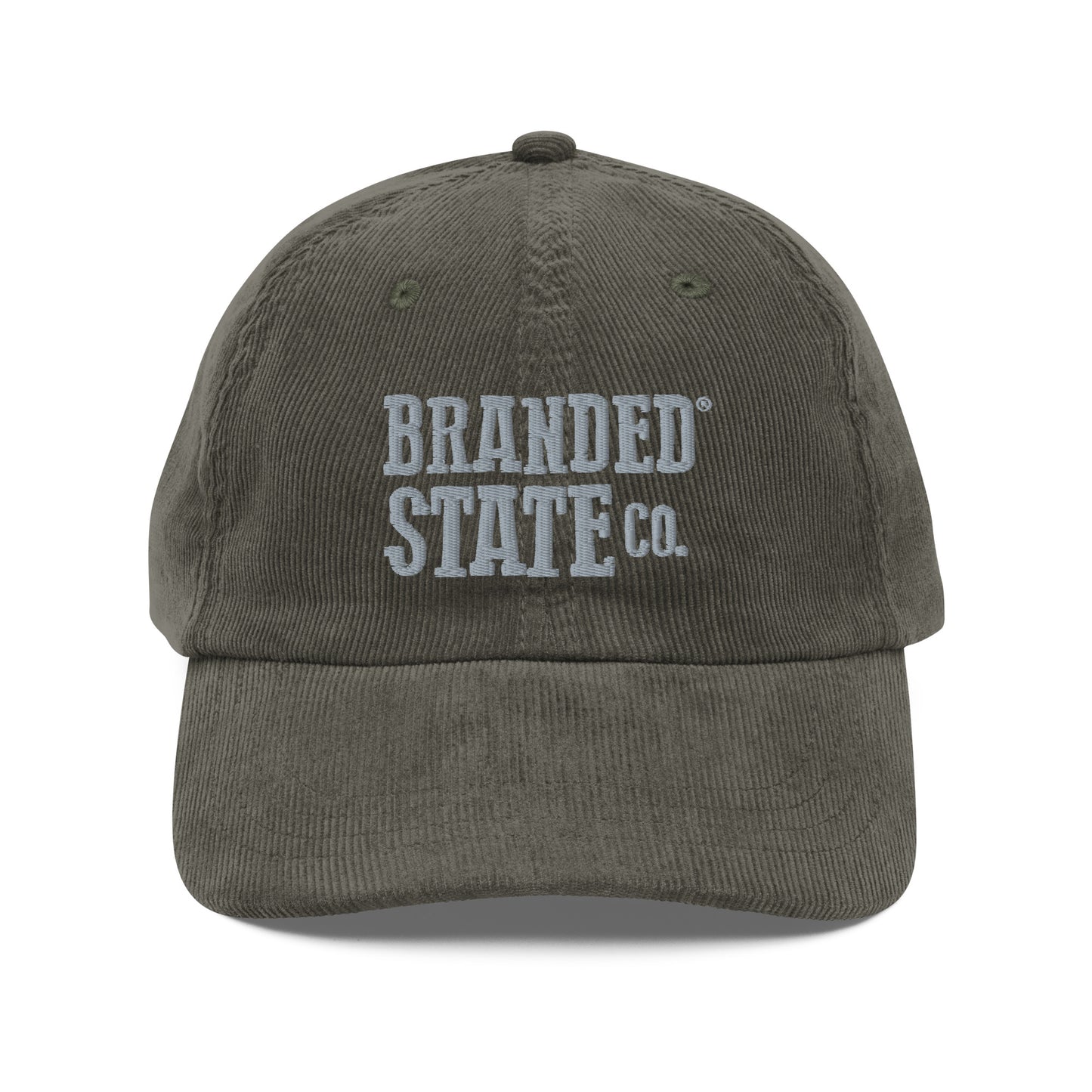 Branded State Vintage Unstructured Corduroy Hat