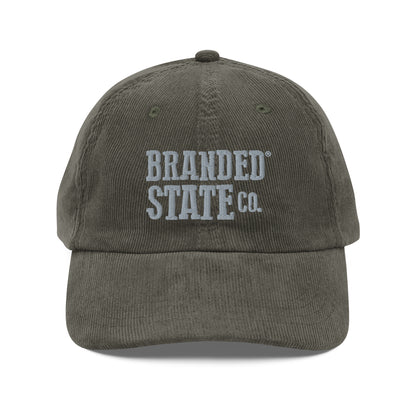 Branded State Vintage Unstructured Corduroy Hat