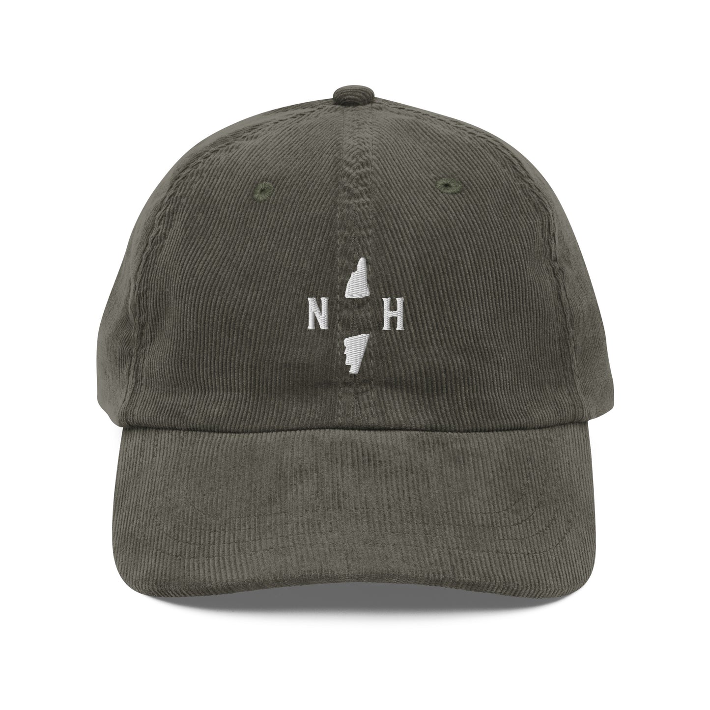 New Hampshire State Seal Vintage Corduroy Hat